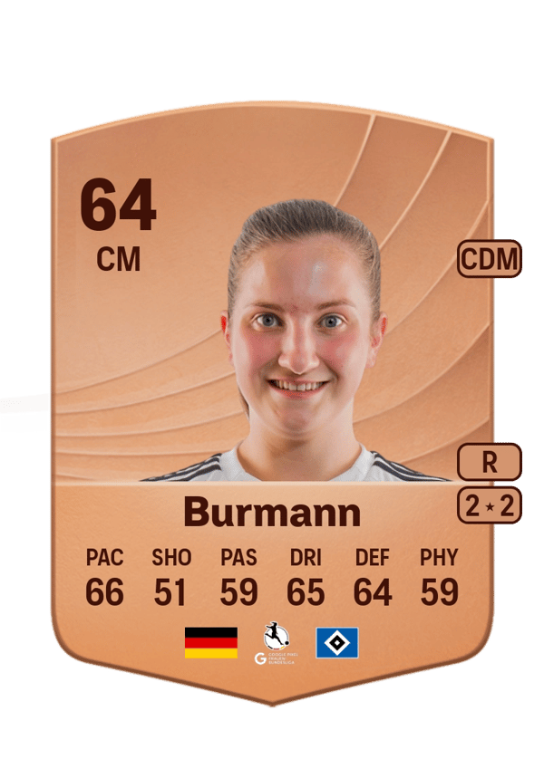 Tarah Burmann 64 EA FC