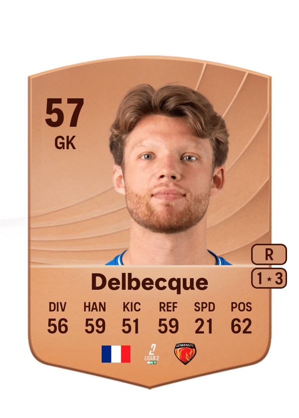 Augustin Delbecque 57 EA FC