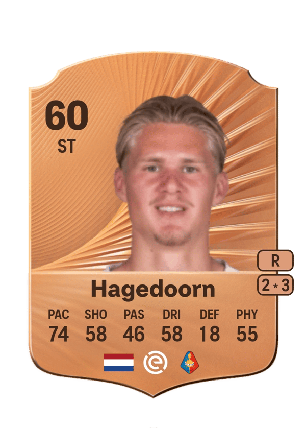 Sebastiaan Hagedoorn 60 EA FC