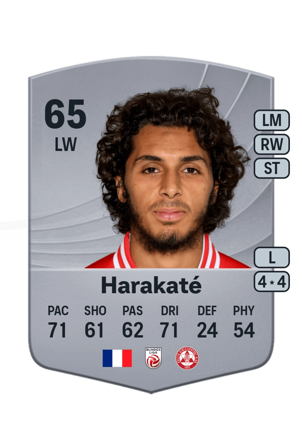 Ramiz Harakaté 65 EA FC