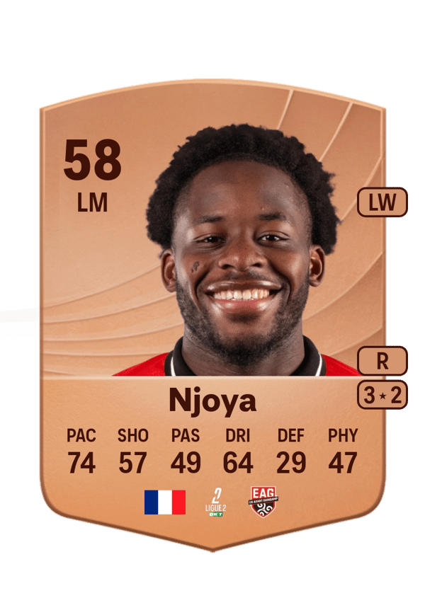 Youssef Njoya 58 EA FC