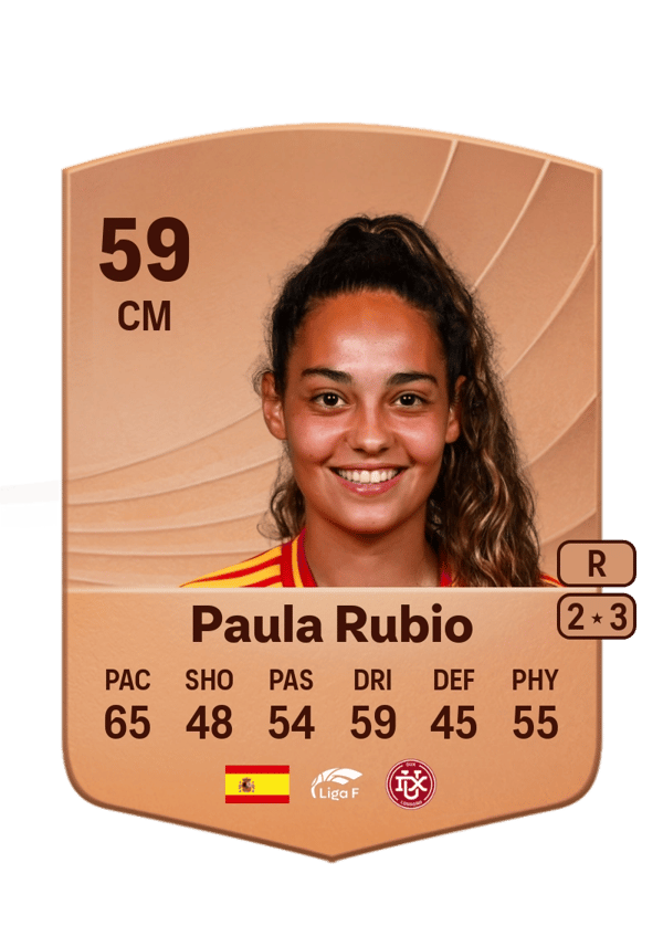 Paula Rubio 59 EA FC