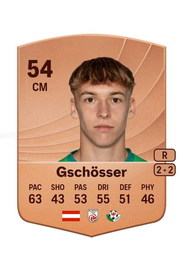 Raphael Gschösser 54 EA FC