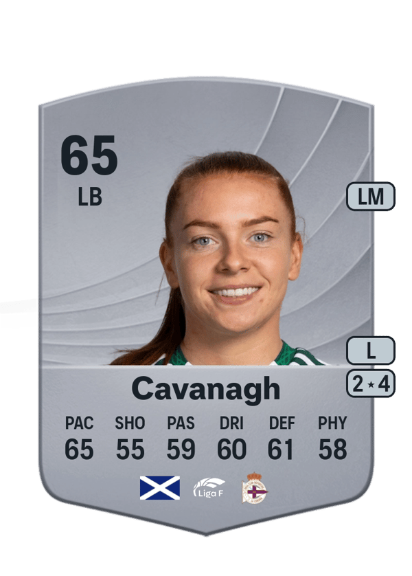 Colette Cavanagh 65 EA FC