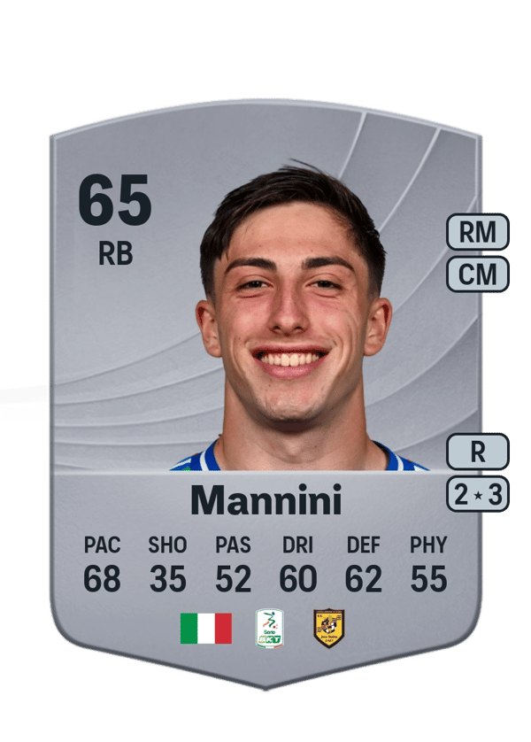 Mattia Mannini 65 EA FC