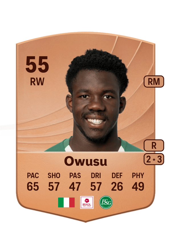 Enoch Owusu 55 EA FC
