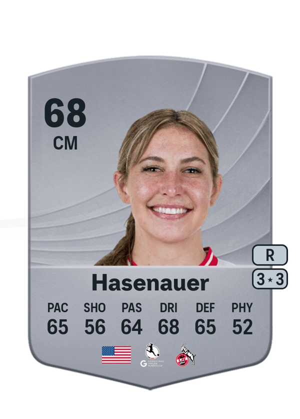 Zoë Hasenauer 68 EA FC