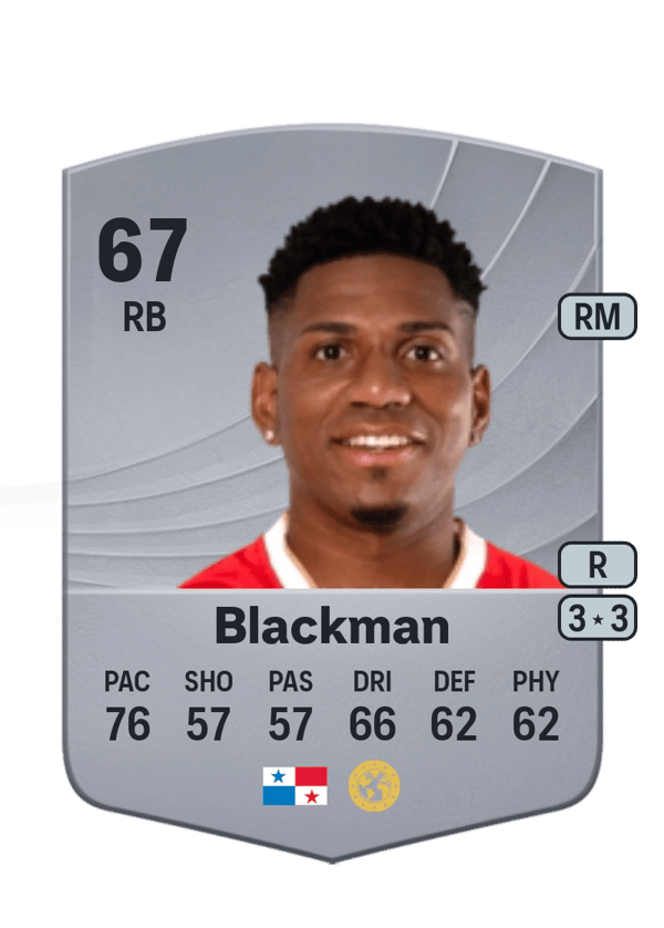 César Blackman 67 EA FC