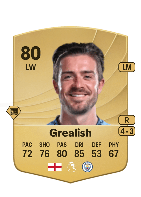 Jack Grealish 80 EA FC