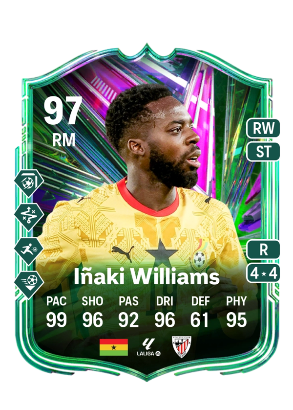 Iñaki Williams 97 EA FC
