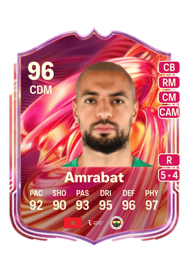 Sofyan Amrabat 96 EA FC