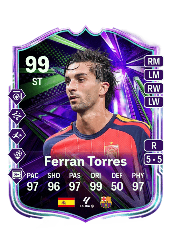 Ferran Torres 99 EA FC