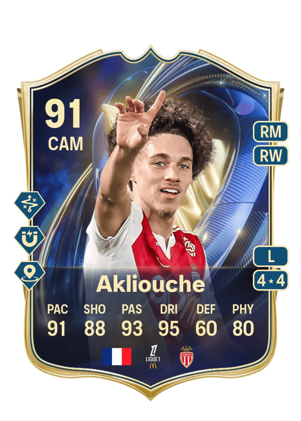 Maghnes Akliouche 91 EA FC