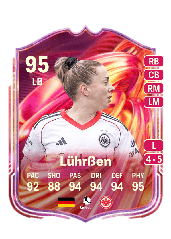 Nina Lührßen 95 EA FC