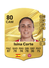 Isina Corte, noté 80 dans FC 27
