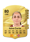 Isina Corte, FC 27 sürümünde 80 reytingli