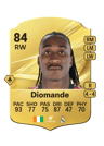 Yan Diomande, noté 84 dans FC 27