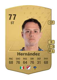 ⭐︎ Hernández⭐︎ Javier Hernández EA FC 26 Ratings, Prices, and Cards - FUT.GG