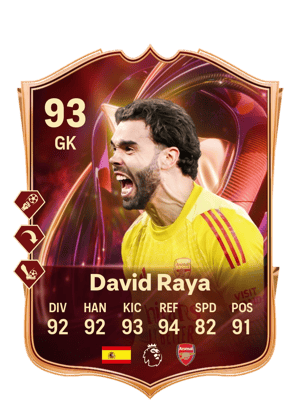 David Raya - 93 - Team of the Season Champions