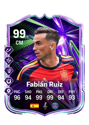 Fabián Ruiz - 99 - Summer Stars Tournament Winners