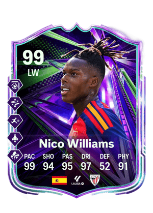 Nico Williams - 99 - Summer Stars Tournament Winners