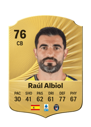 Raúl Albiol - 76 - Rare