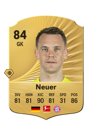 Neuer - 84 - Rare