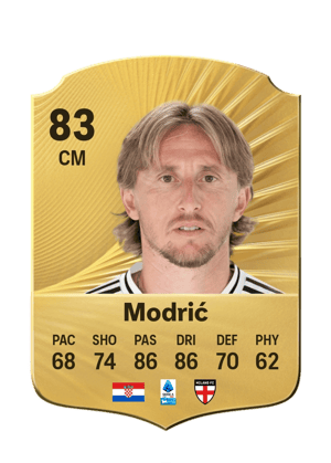Modrić - 83 - Rare