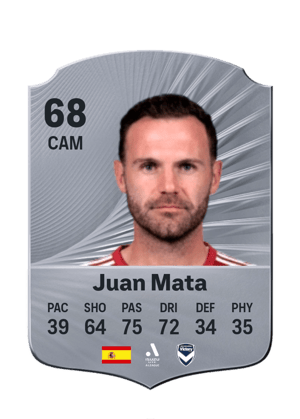 Juan Mata - 68 - Rare