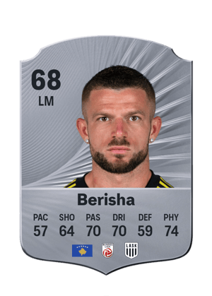 Berisha - 68 - Rare
