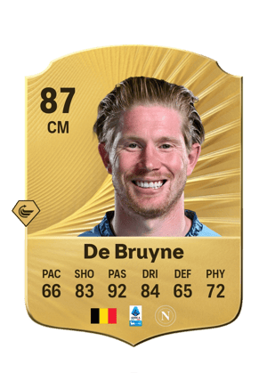 De Bruyne - 87 - Rare