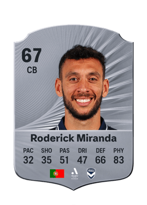 Roderick Miranda - 67 - Rare