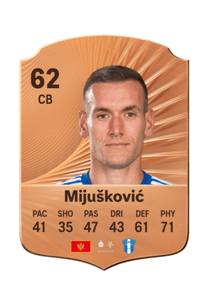 Mijušković - 62 - Rare
