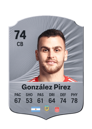 González Pirez - 74 - Rare