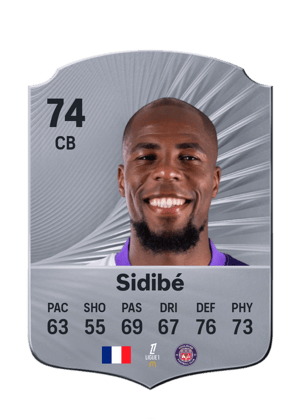 Sidibé - 74 - Rare