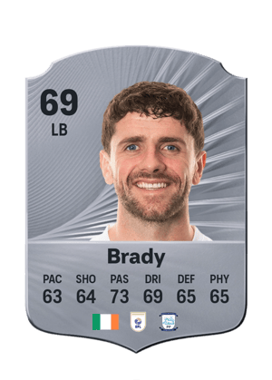 Brady - 69 - Rare
