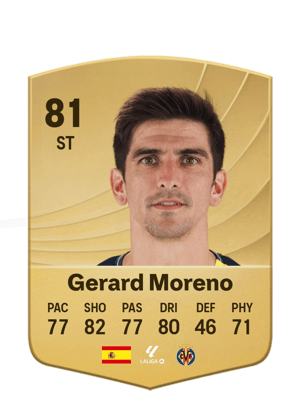 Gerard Moreno - 81 - Common