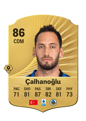 Çalhanoğlu - 86 - Rare