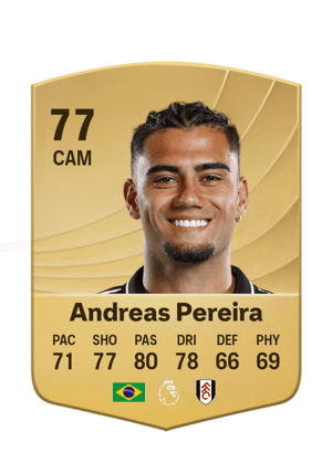 Andreas Pereira - 77 - Common
