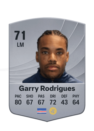 Garry Rodrigues - 71 - Common