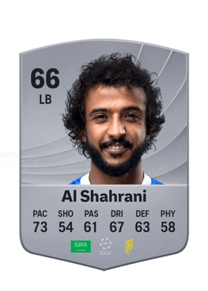 Al Shahrani - 66 - Common