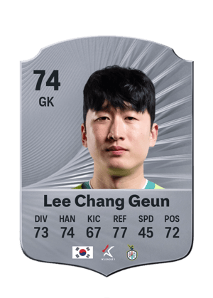 Lee Chang Geun - 74 - Rare