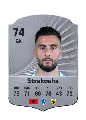Strakosha - 74 - Rare