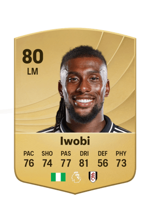Iwobi - 80 - Common