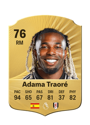 Adama Traoré - 76 - Rare