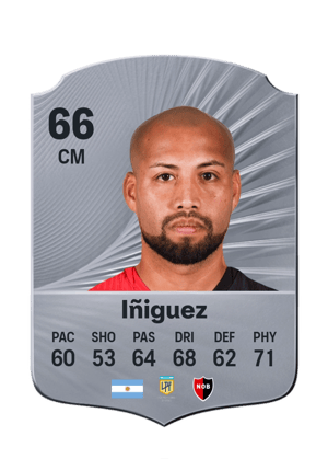 Iñiguez - 66 - Rare