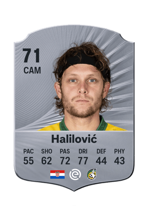Halilović - 71 - Rare
