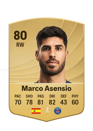 Marco Asensio - 80 - Common