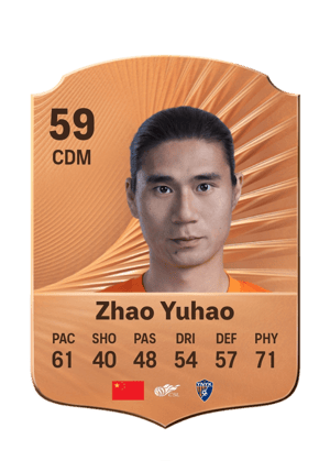 Zhao Yuhao - 59 - Rare