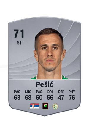 Pešić - 71 - Common